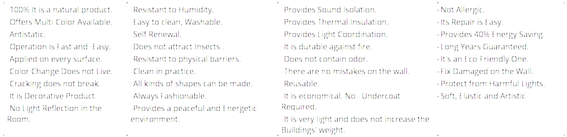 EPKA’nın &nbsp;diğer ürünlere göre avantajlarını
sıralarsak