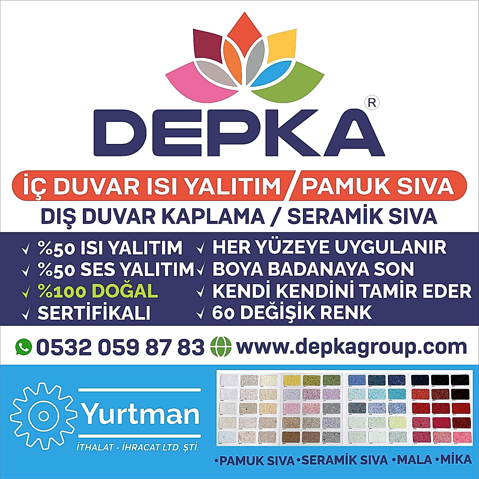 EPKA’nın &nbsp;diğer ürünlere göre avantajlarını
sıralarsak